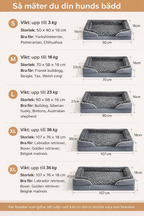 Orthopedic Dog Bed Deluxe – Extra Soft & Pressure-Relieving