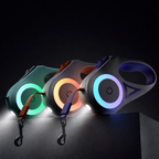 Dog Leash with Integrated LED Light