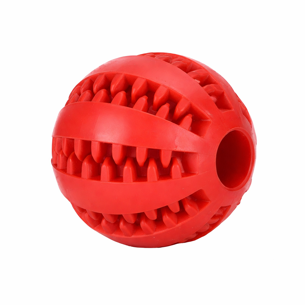 Dog Activity Ball – Fill with Treats | Durable & Dental Care